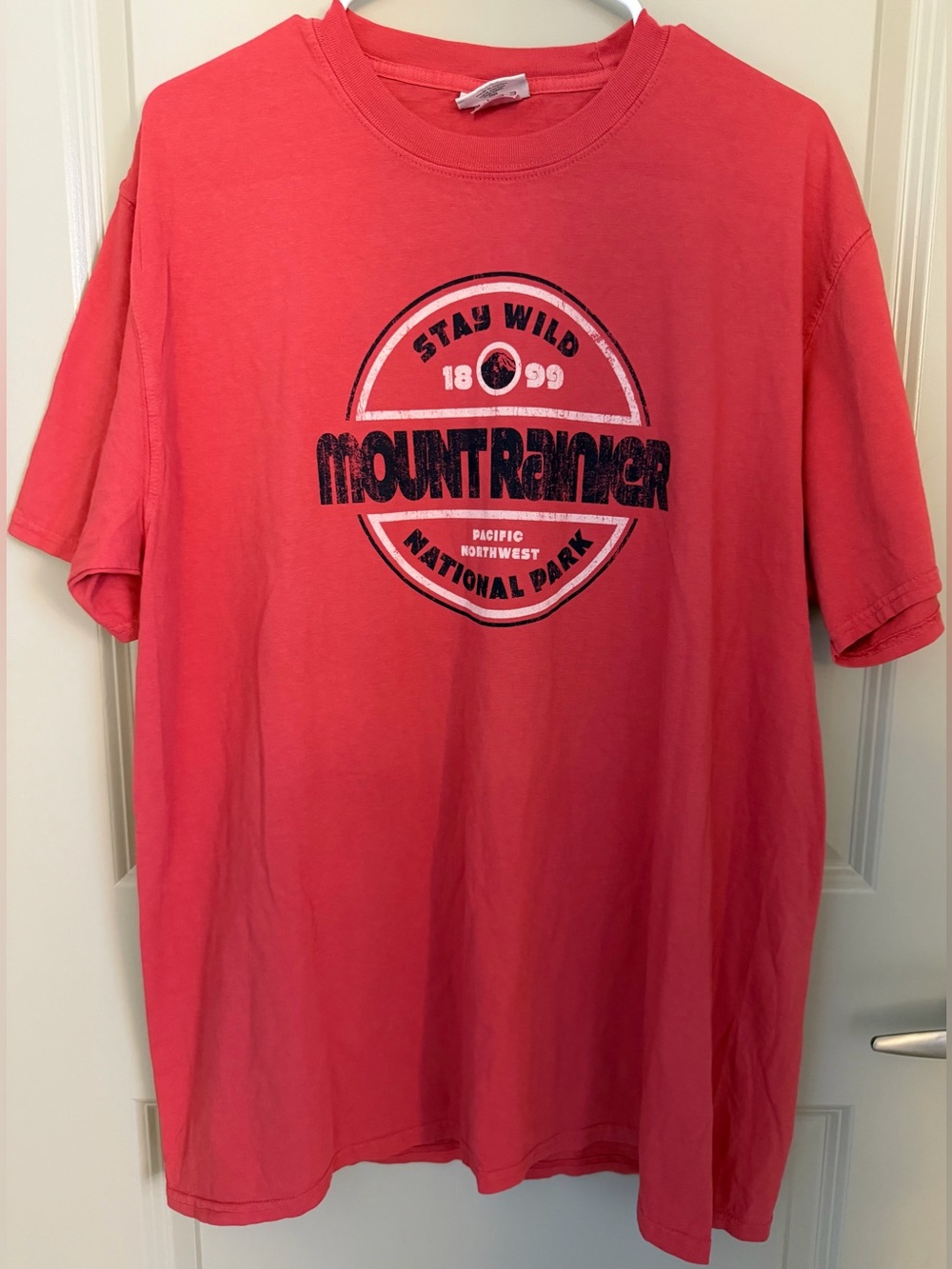Techstyles Mount Rainier National Park Stay Wild T-Shirt